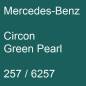 Preview: Mercedes-Benz, Circon Green Pearl, 257 / 6257.